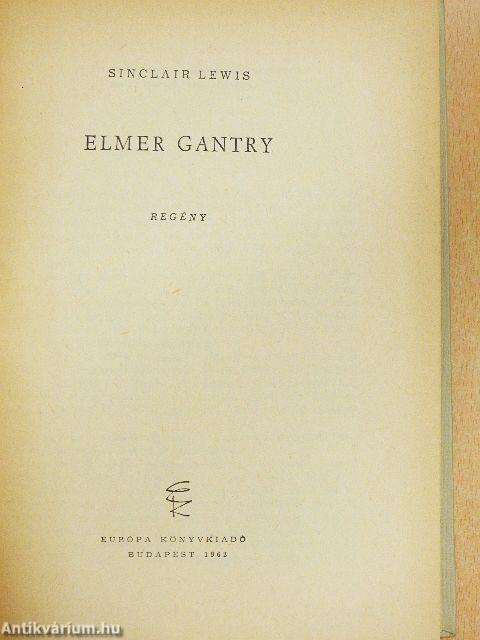Elmer Gantry