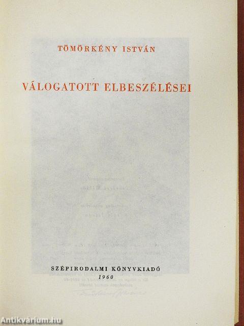 Tömörkény István válogatott elbeszélései