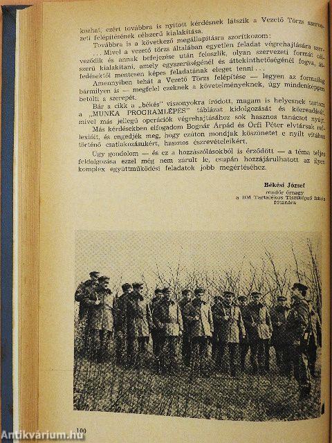 A munkásőrség országos parancsnokságának tájékoztatója 1973/1-6.