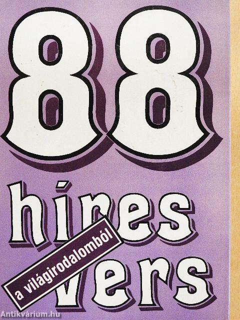 88 híres vers a világirodalomból