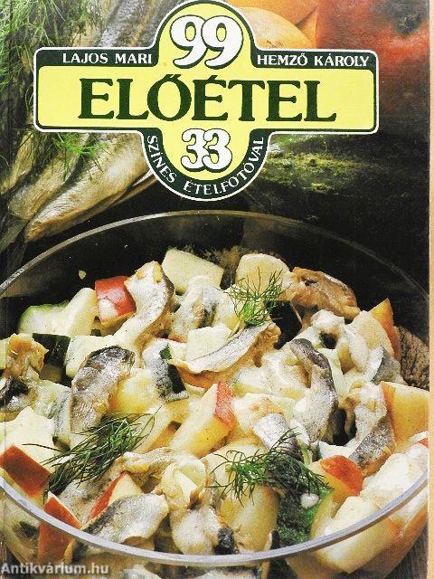 99 előétel 33 színes ételfotóval