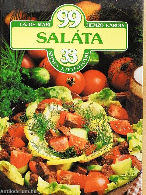99 saláta 33 színes ételfotóval