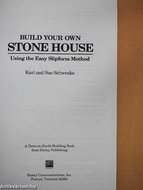 Build Your Own Stone House