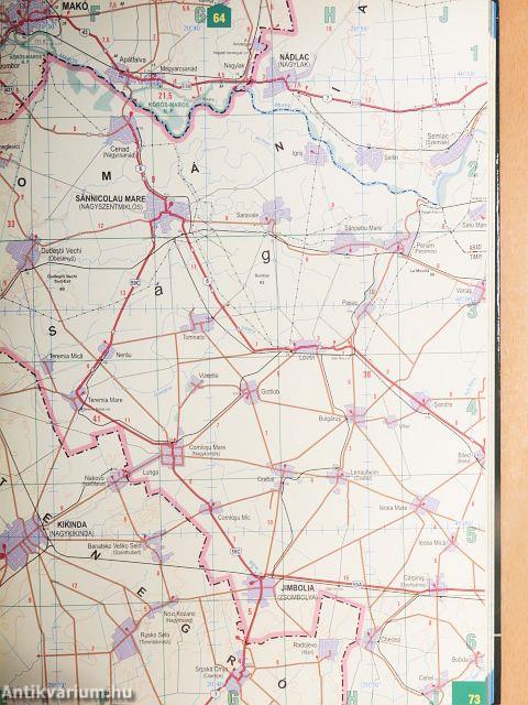 Magyarország, Budapest és Európa autóatlasz