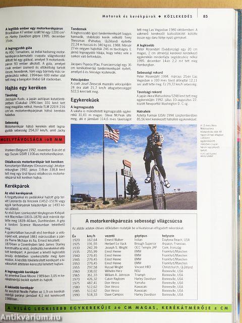 Guinness rekordok könyve 1997.