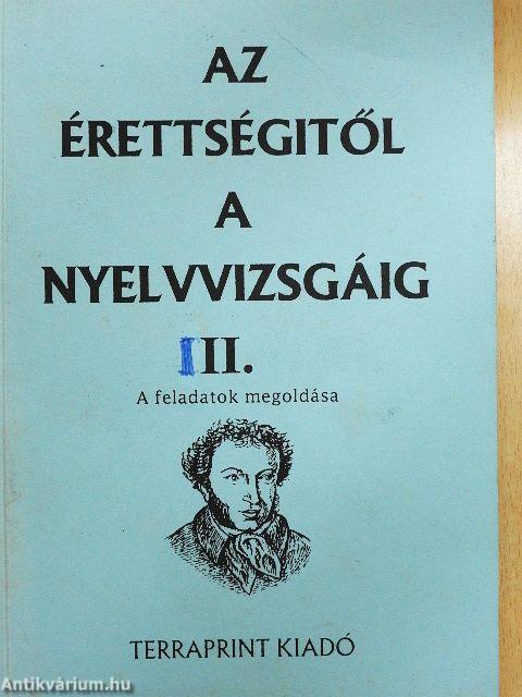 Az érettségitől a nyelvvizsgáig II. (orosz nyelvű)