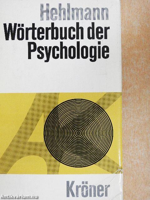 Wörterbuch der Psychologie