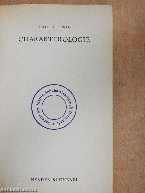 Charakterologie