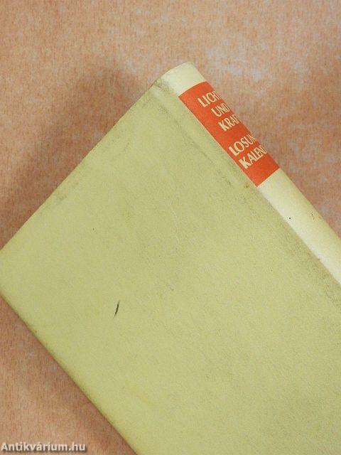 Licht und Kraft Losungskalender 1997