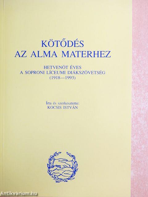 Kötődés az alma materhez