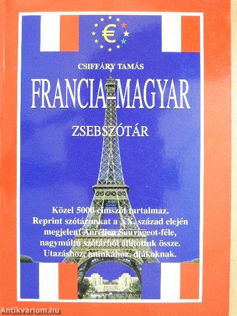 Francia-magyar, magyar-francia zsebszótár