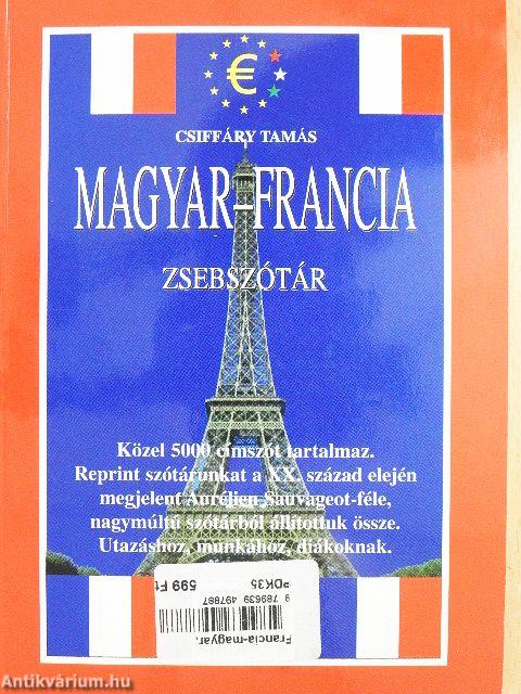 Francia-magyar, magyar-francia zsebszótár