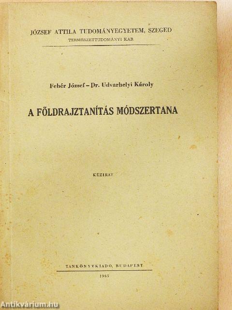 A földrajztanítás módszertana