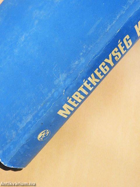 Mértékegység-kislexikon