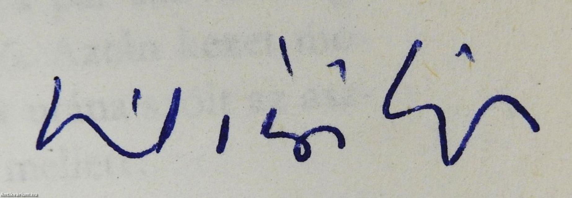 Albérlet a Síp utcában (dedikált példány)