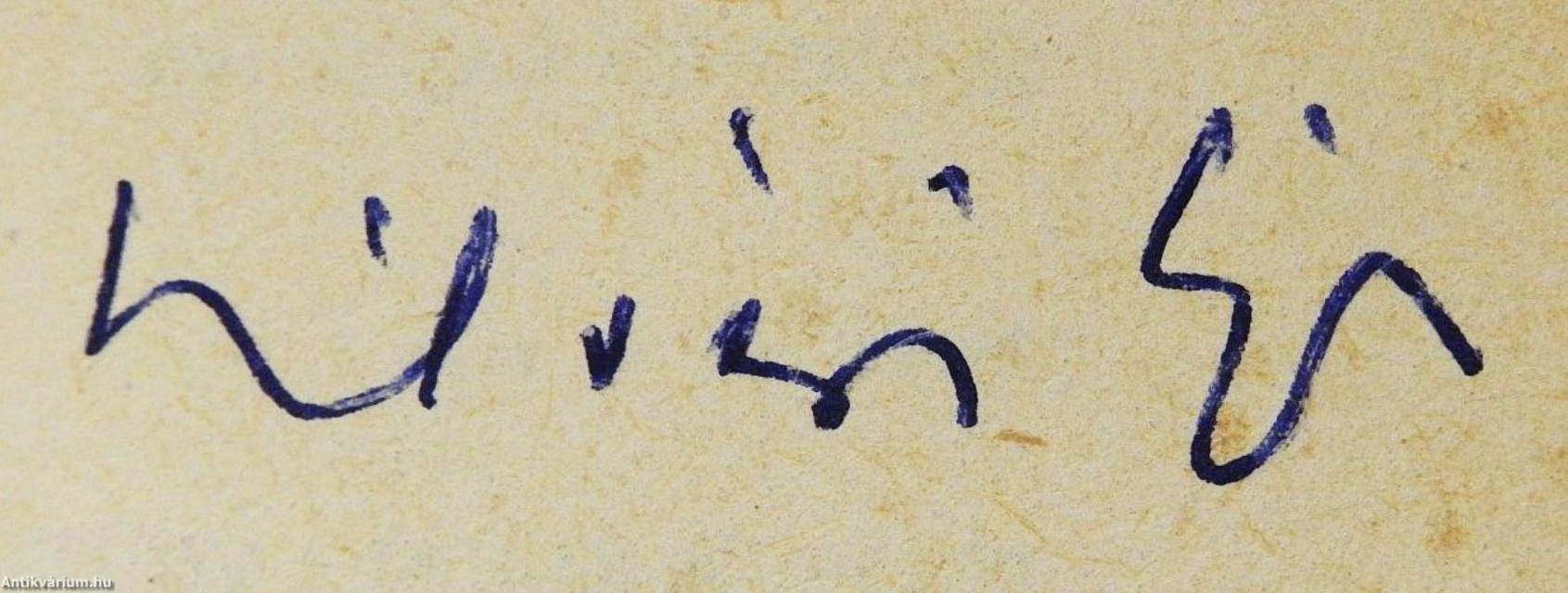 Hozomány (dedikált példány)