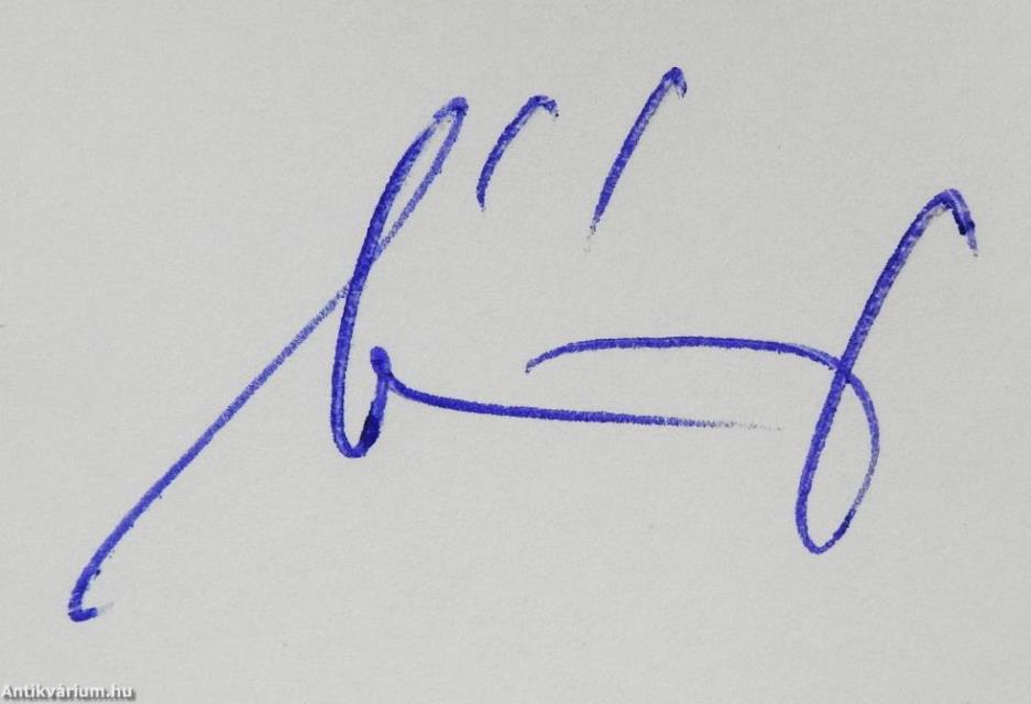 Richardok kora (dedikált példány)