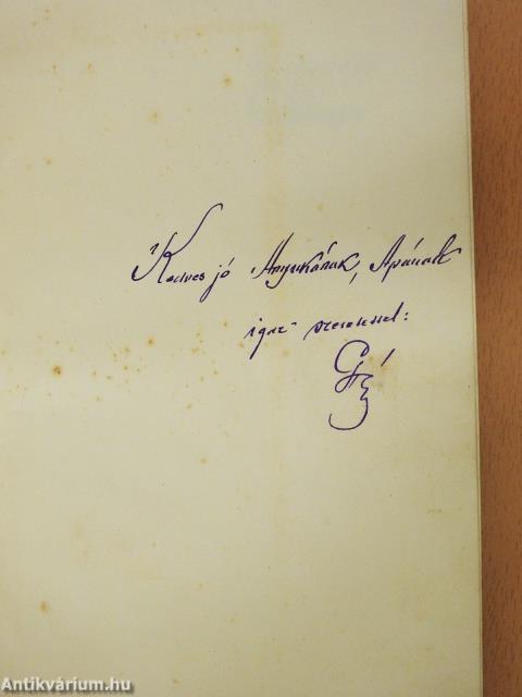 Krasznabecsi háború (dedikált példány)