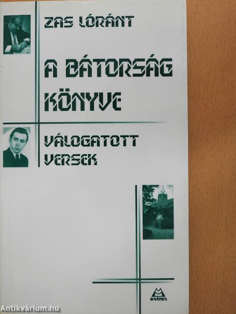 A bátorság könyve (dedikált példány)