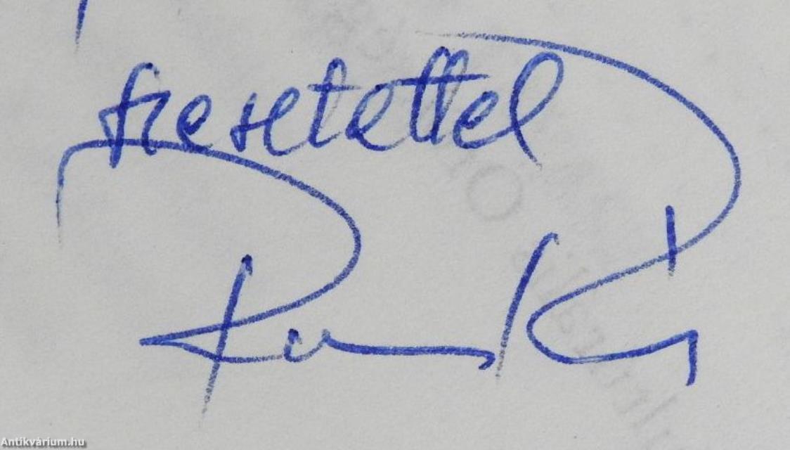 Ruvataurusz (dedikált példány)