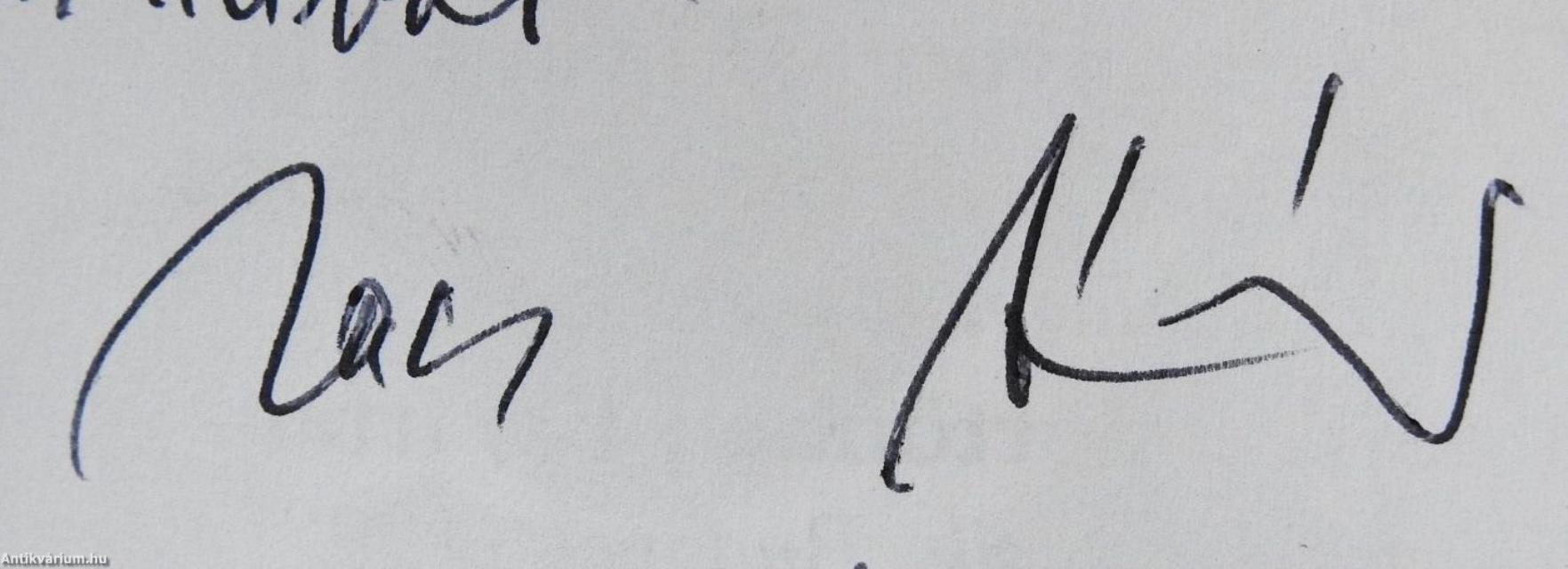 Az átlényegülés kapujából (dedikált példány)