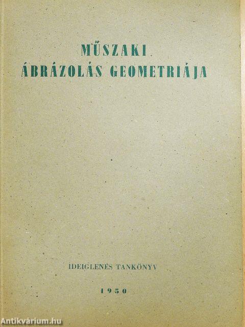Műszaki ábrázolás geometriája
