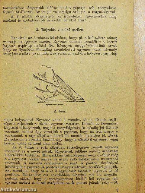 Műszaki ábrázolás geometriája
