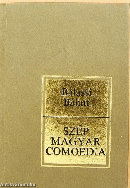Szép magyar Comoedia (minikönyv)
