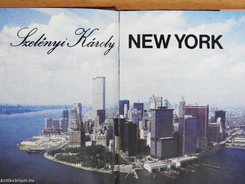 New York (minikönyv) (dedikált példány)