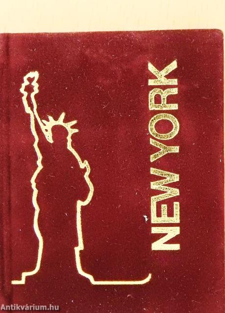 New York (minikönyv) (dedikált példány)