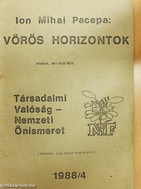 Vörös horizontok I-II.