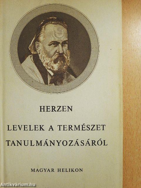 Levelek a természet tanulmányozásáról