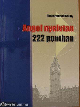 Angol nyelvtan 222 pontban