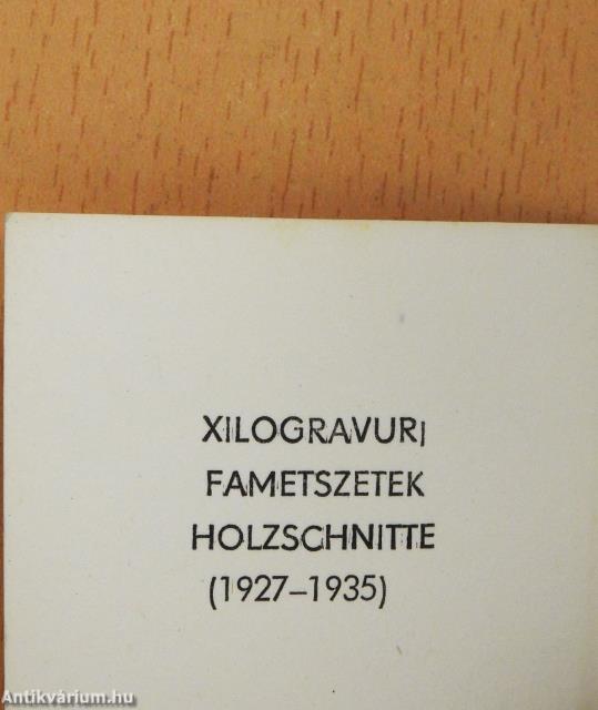 Nagy Imre - Fametszetek (minikönyv)