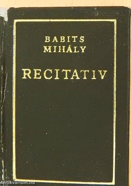 Recitativ (minikönyv)
