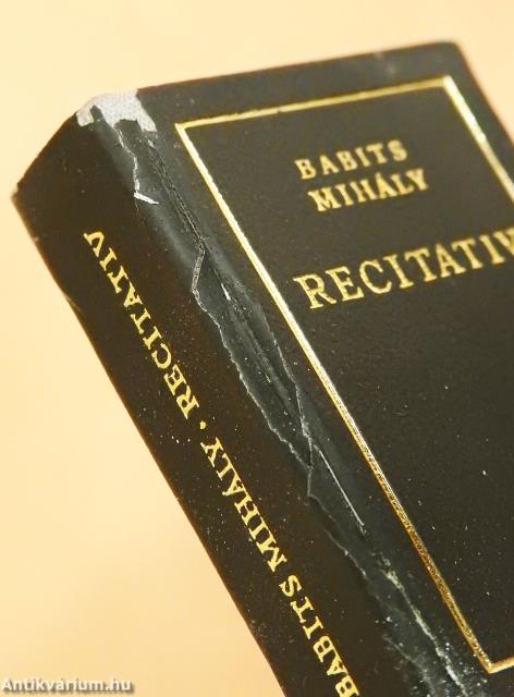 Recitativ (minikönyv)