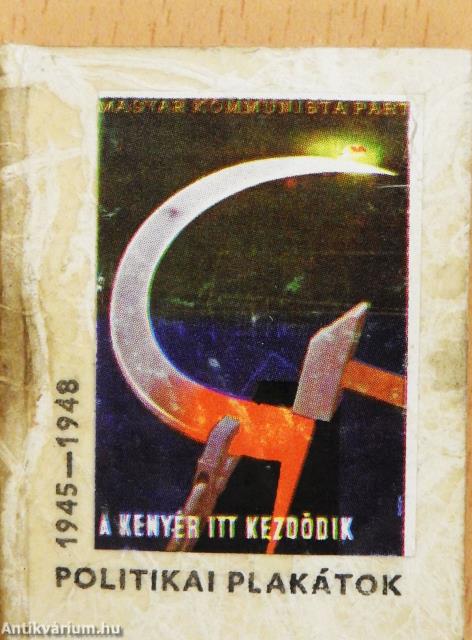 Politikai plakátok 1945-1948 (minikönyv)