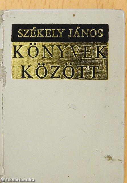 Könyvek között (minikönyv)