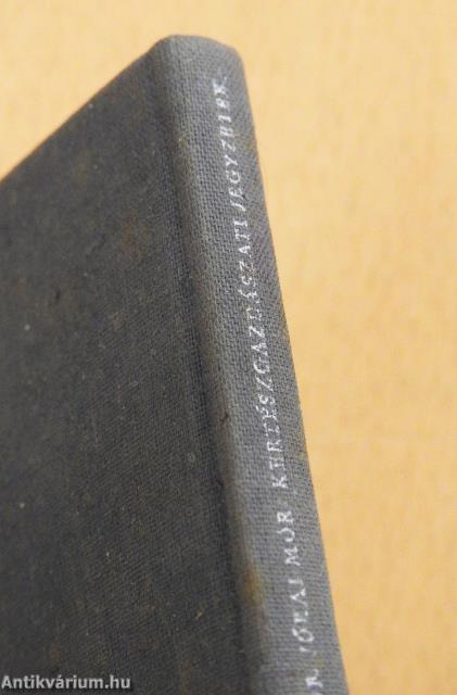 Kertészgazdászati jegyzetek (minikönyv)