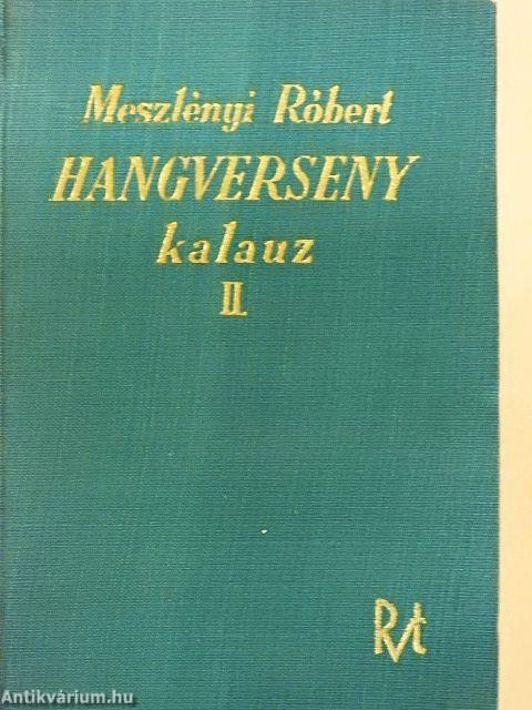 Hangverseny kalauz II.