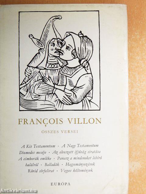 Francois Villon összes versei