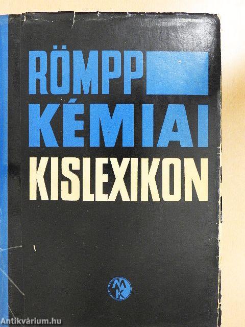Römpp Kémiai Kislexikon