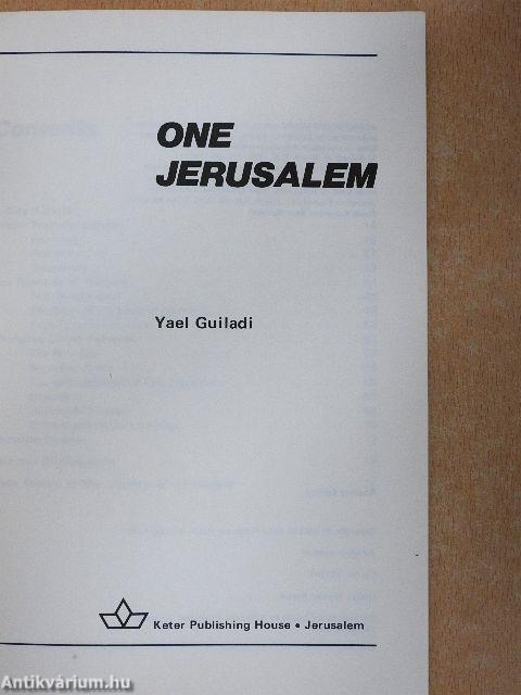 One Jerusalem