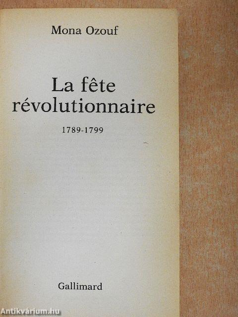 La fete révolutionnaire