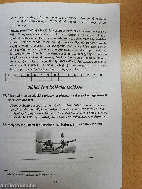 Szólások és közmondások