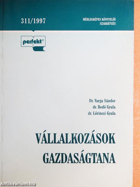 Vállalkozások gazdaságtana