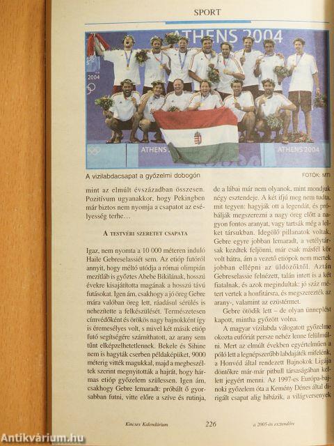 Kincses Kalendárium 2005