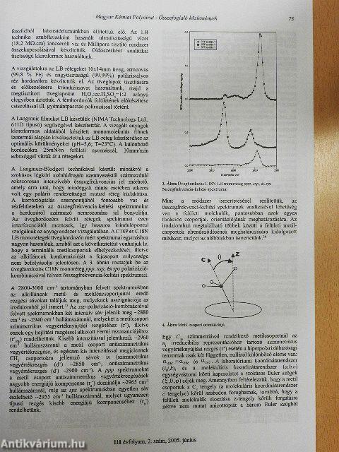 Magyar Kémiai Folyóirat 2005. (nem teljes évfolyam)