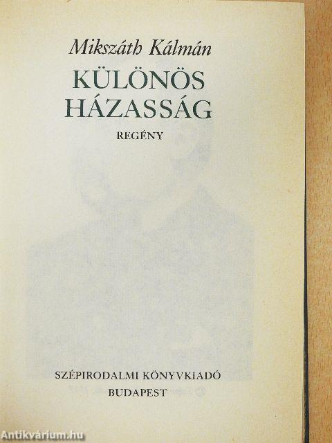 Különös házasság