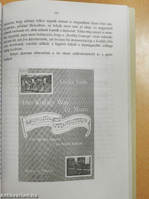 Kodály Zoltán nevelési eszméi a harmadik évezred küszöbén